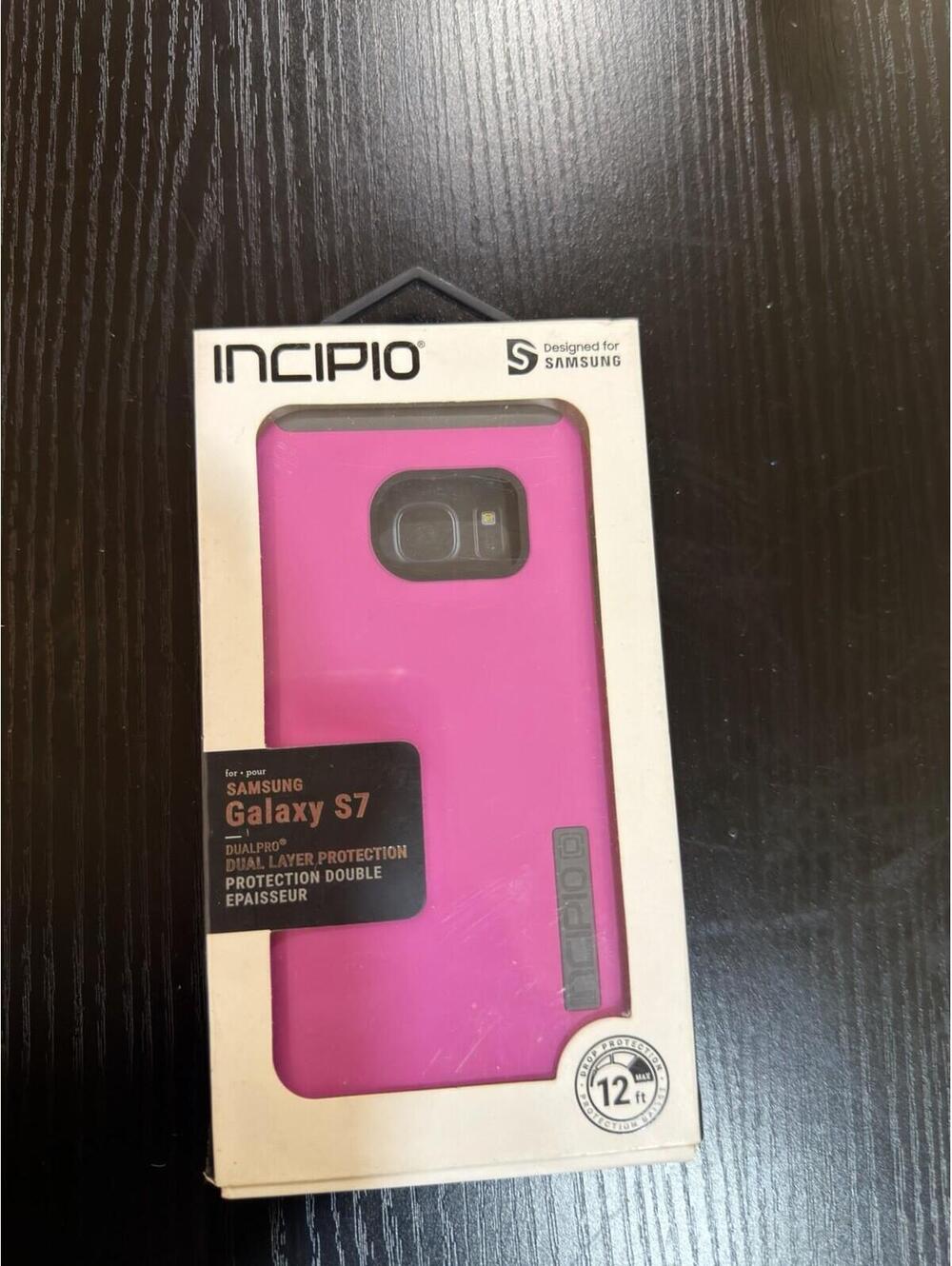 NEW Incipio DualPro Dual Layer Protection For Samsung Galaxy S7 - Pink